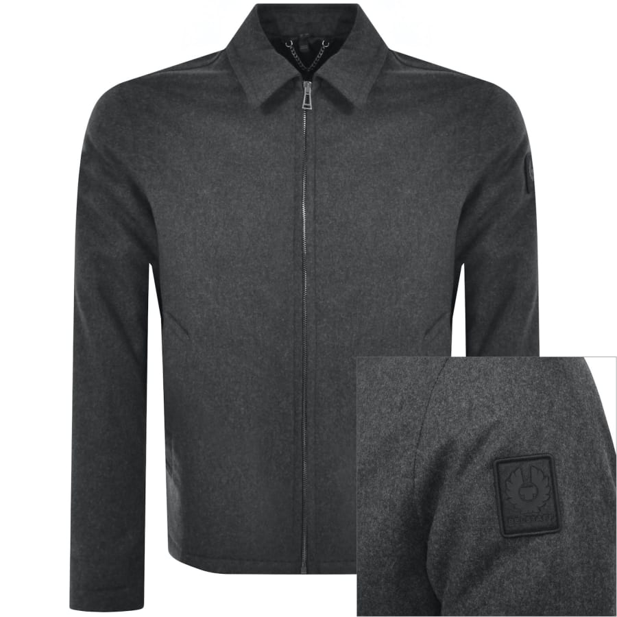 Belstaff Palmer Wool Blend Jacket Grey Mainline Menswear Ireland